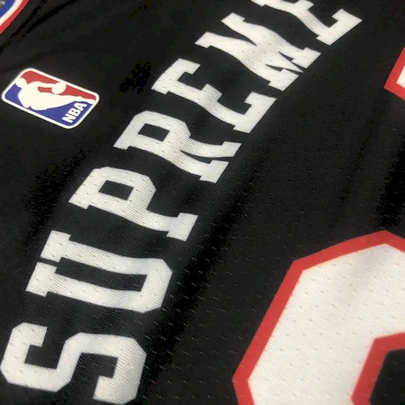 Men’s Co-branded Black Swingman Player Version Jersey – Limited Edition