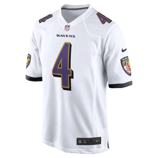Jersey NFL Baltimore Ravens Zay Flowers 4