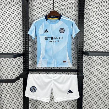 New York City FC 2025/26 Home Kids Kit