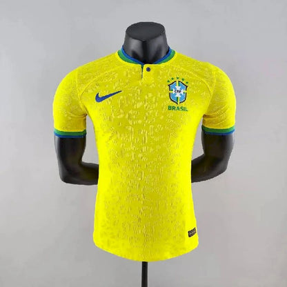 Men's Brazil 2022 Home Jersey Player Version