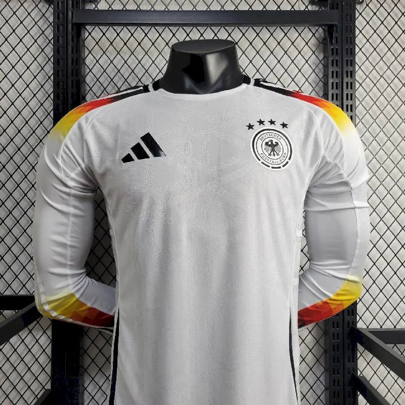 Men's Germany 2024/25 Home Long Sleeve Jersey Player Version