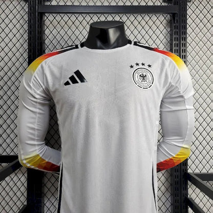 Men's Germany 2024/25 Home Long Sleeve Jersey Player Version