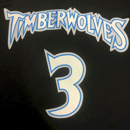 Camisa preta masculina Stephon Marbury Swingman – Edição Clássica