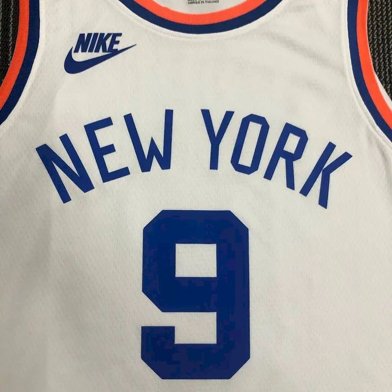 RJ Barrett Men’s White 2021-22 75th Anniversary Jersey – Classic Edition