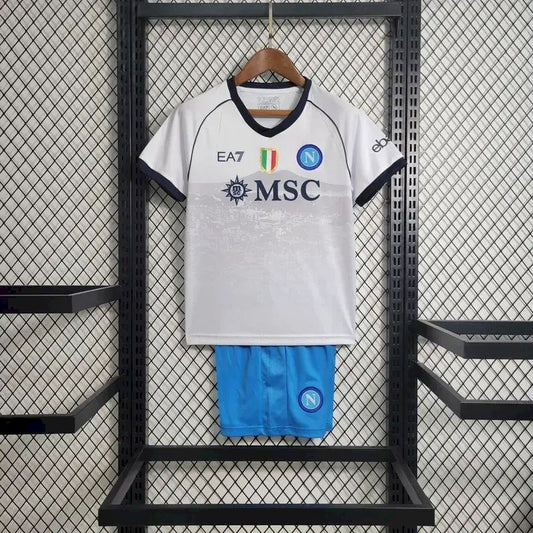 Napoli 2023/24 Away Kids Kit