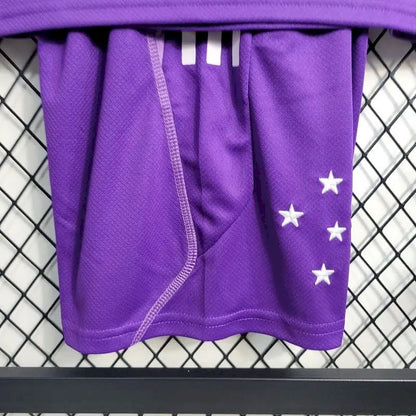 Kit Infantil Cruzeiro 2023/24 Roxo