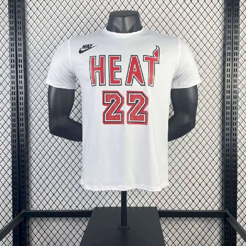 Men’s Jimmy Butler White Retro Team T-shirt