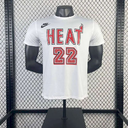 Men’s Jimmy Butler White Retro Team T-shirt