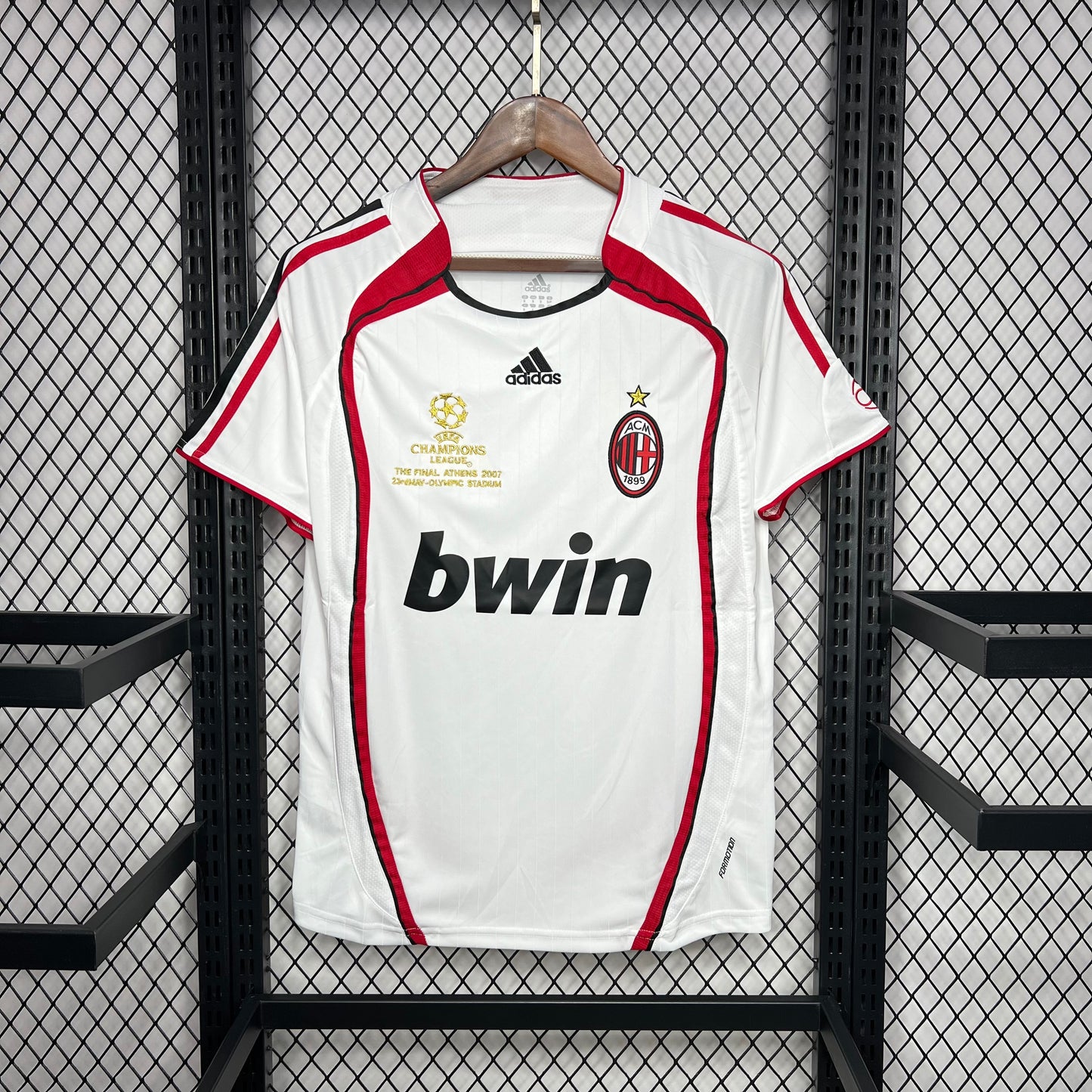 Camisa retrô reserva do AC Milan 2006/07