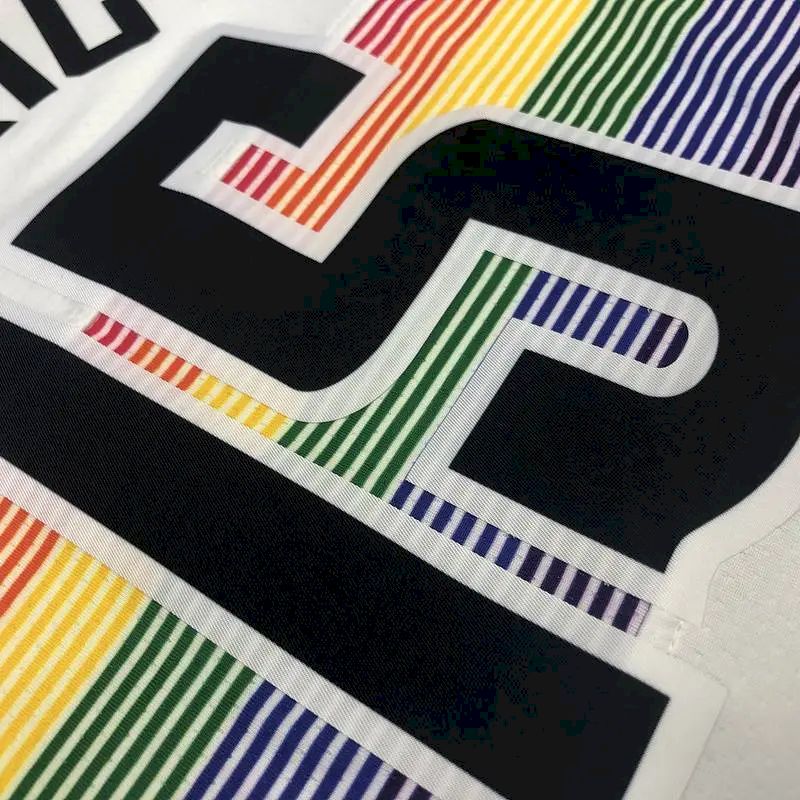 Camisa Nikola Jokic Masculina Branca Versão Jogador - Edição Clássica Retro