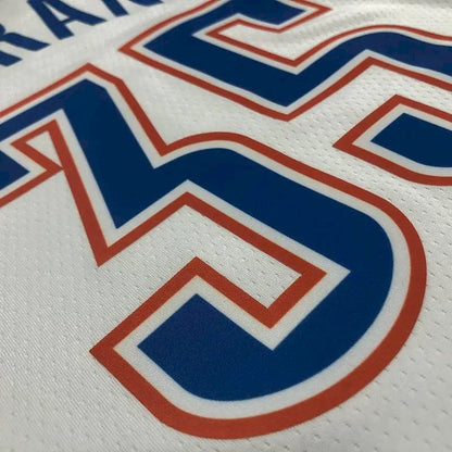 Camisa branca masculina Kevin Durant Swingman – Edição Associação