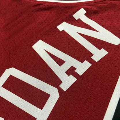 Camisa masculina Michael Jordan Red Team – Edição de 75º aniversário