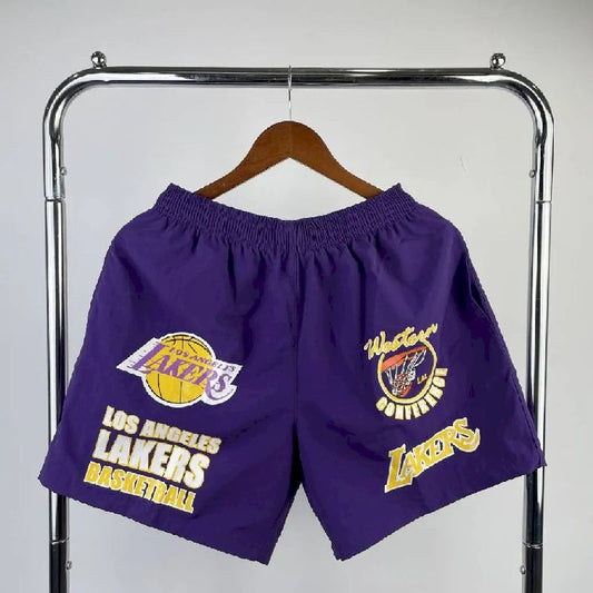 Men’s M&N Purple Retro Team Shorts