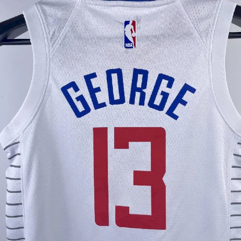 Camisa do time juvenil Paul George White