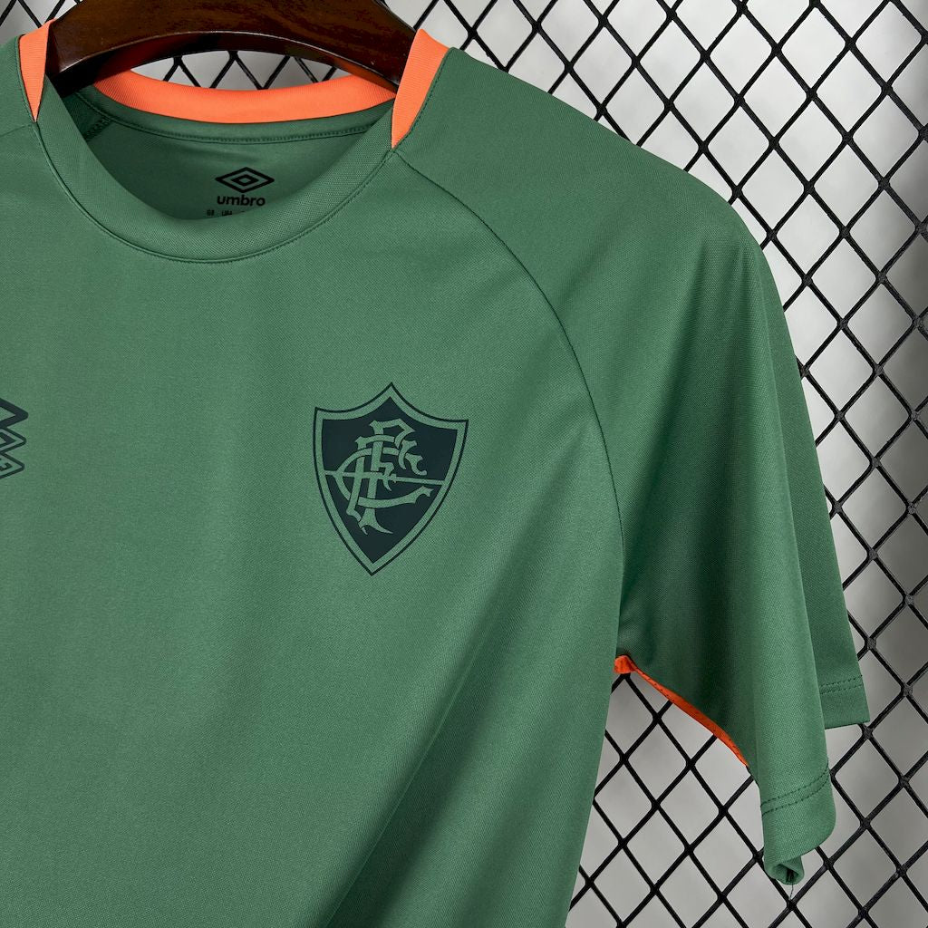 Camisa Verde Pré-Jogo do Fluminense 2025/26