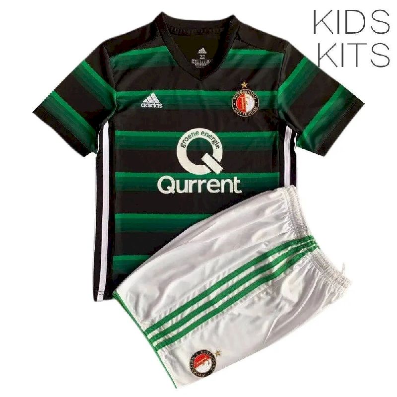 Kit reserva infantil do Feyenoord Rotterdam 2017/18