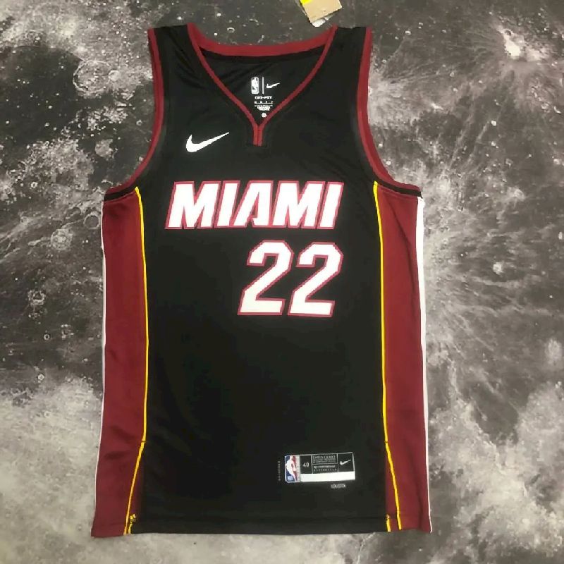 Camisa preta masculina Jimmy Butler Team