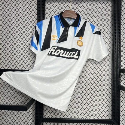 Camisa retrô reserva do Inter de Milão 1992/93