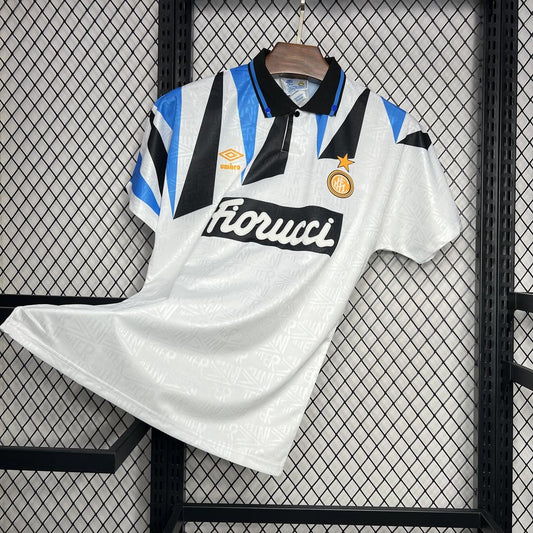 Camisa retrô reserva do Inter de Milão 1992/93