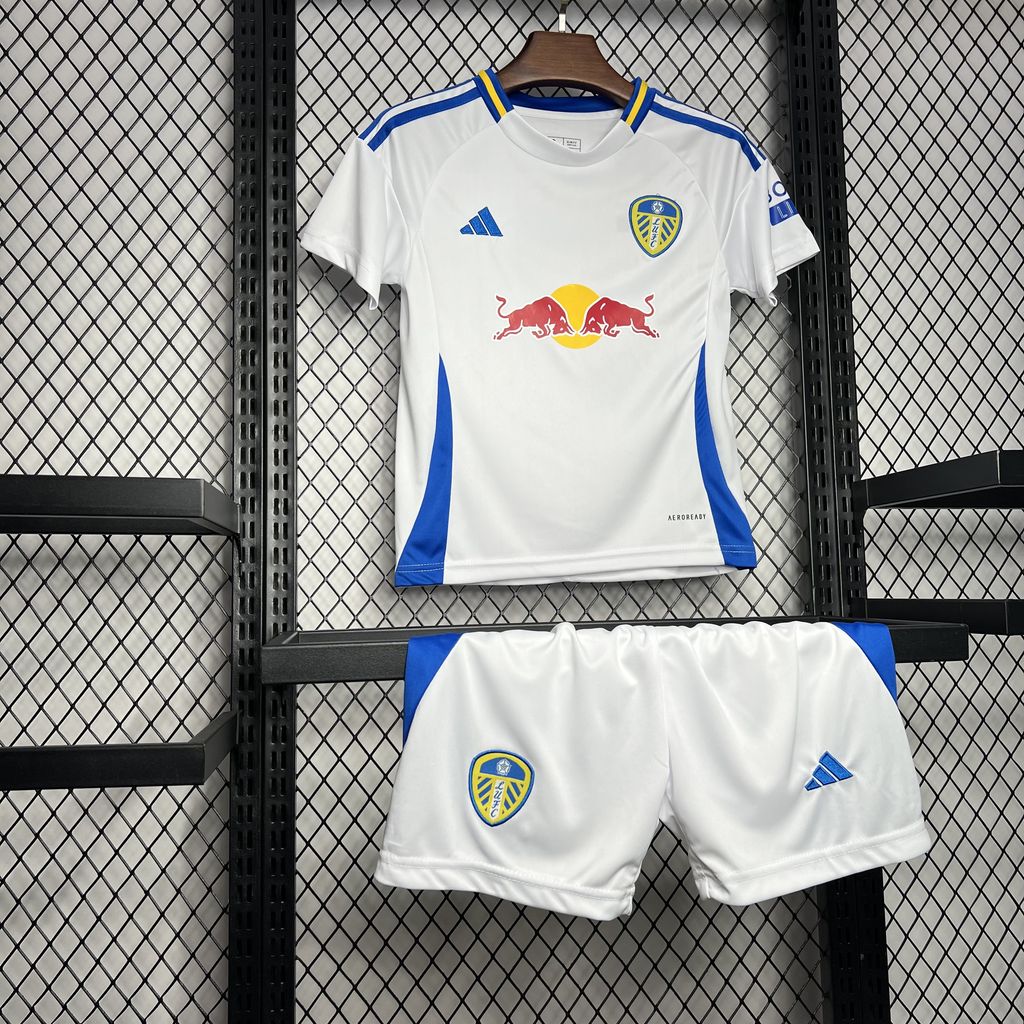 Camisa infantil do Leeds United FC 2024/25