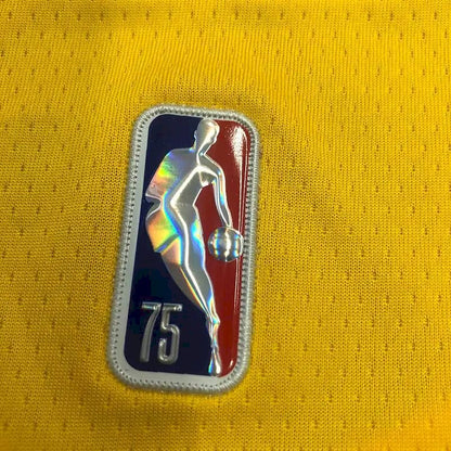 Camisa amarela masculina do time Shaquille O'Neal – Edição de 75º aniversário