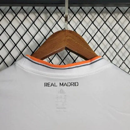 Camisa retrô manga longa do Real Madrid 2013/14 Home