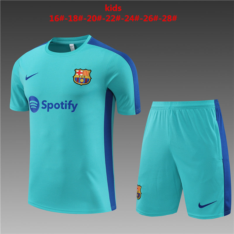 Camisa e short infantil Barcelona 2023/24 14001