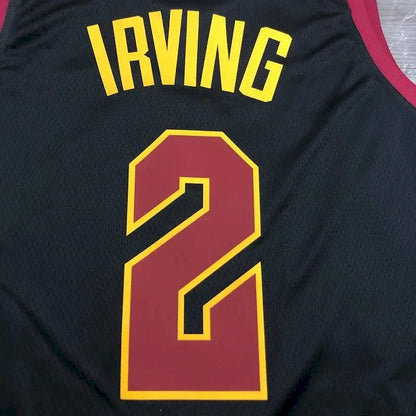 Kyrie Irving Men’s Black Swingman Team Jersey – Statement Edition