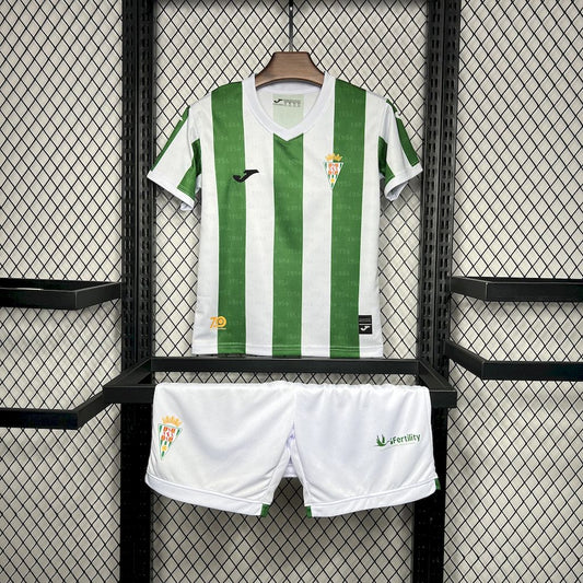 Córdoba Cf 2024/25 Home Kids Kit
