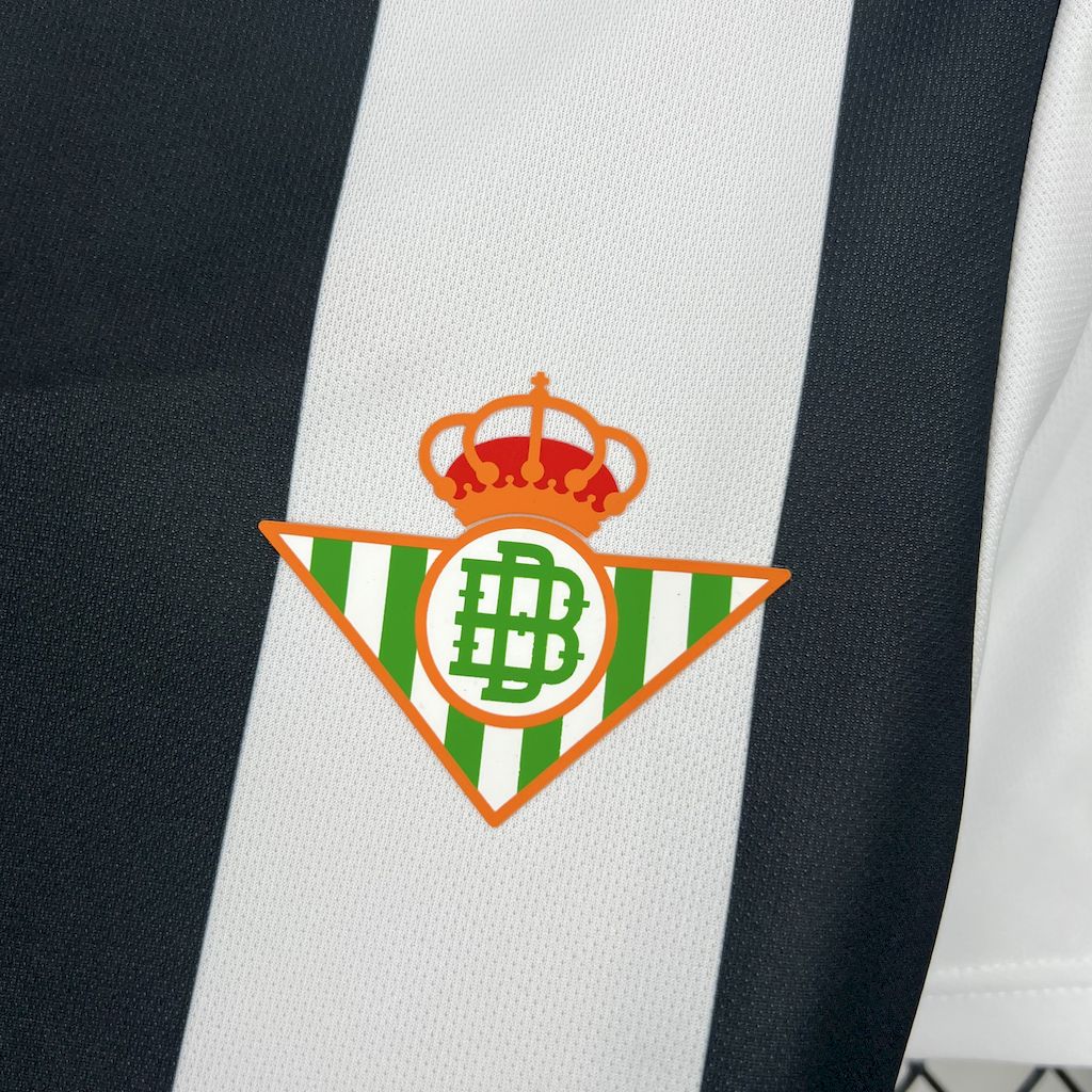 Camisa Real Betis 2025/26 Edição Especial Preta e Branca