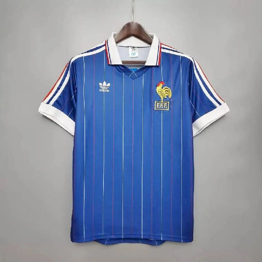 Camisa retrô da França 1982
