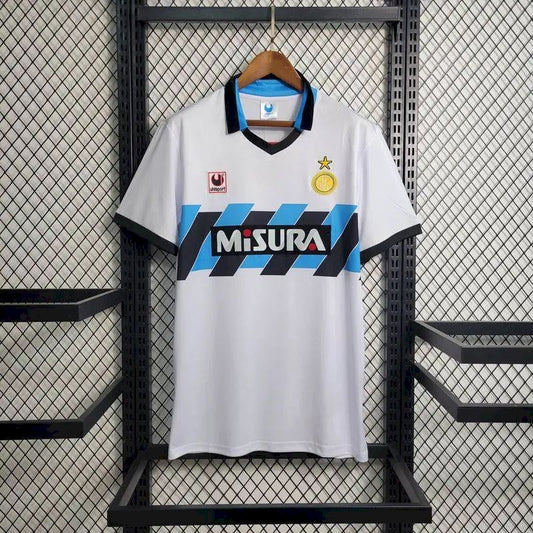 Camisa retrô reserva do Inter de Milão 1990/91