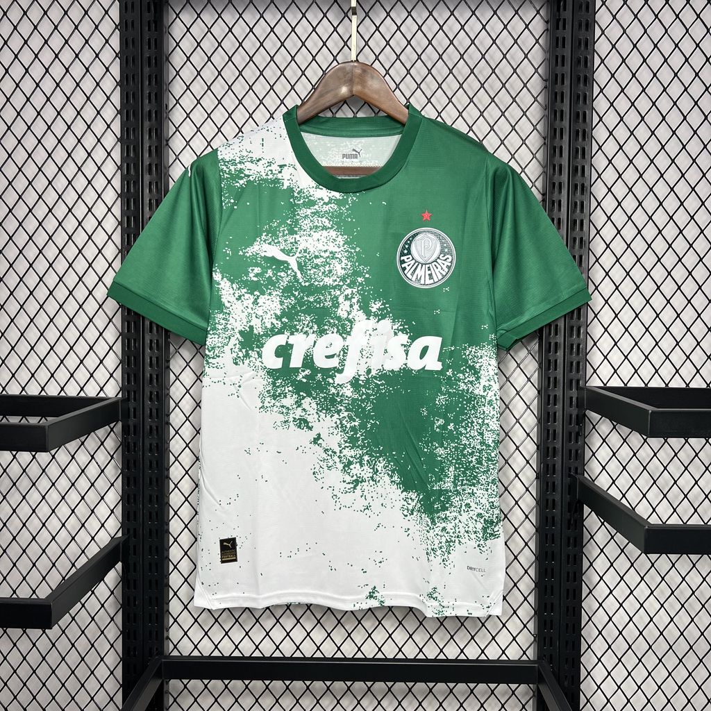 Camisa Palmeiras Edição Especial 2024/25 Branca e Verde