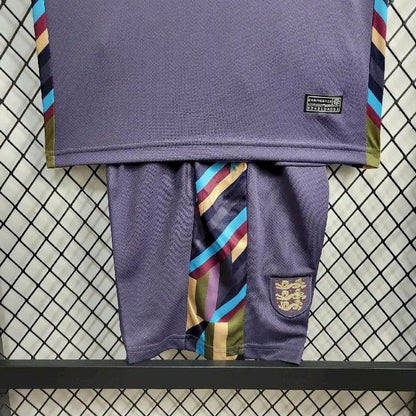 Uniforme reserva infantil da Inglaterra para a Eurocopa 2024/25
