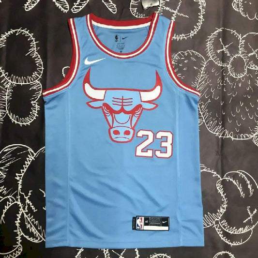 Camisa azul masculina do Michael Jordan