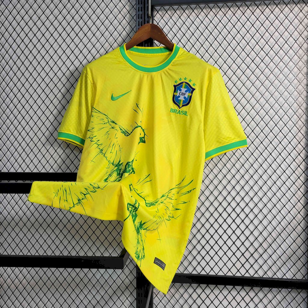Men's Brazil 2022/23 Pigeon Jersey