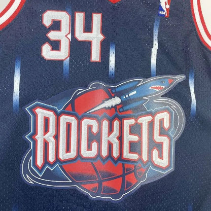 Camisa masculina M&amp;N Hakeem Olajuwon retrô 1996/97