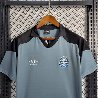 Camisa Pré-Jogo do Grêmio 2023/24 Cinza