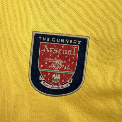 Camisa retrô reserva do Arsenal 1999/00
