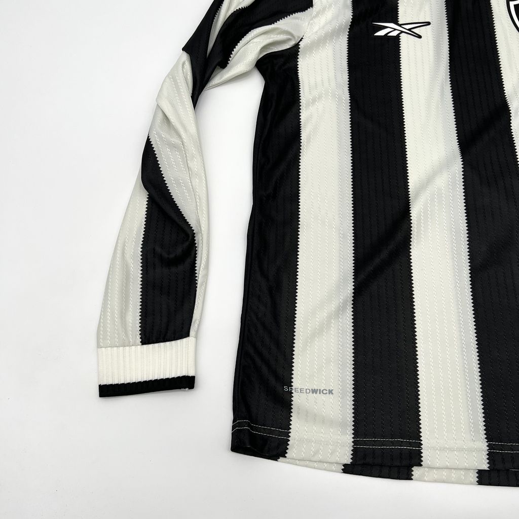 Men's Botafogo 2024/25 Home Long Sleeve Jersey