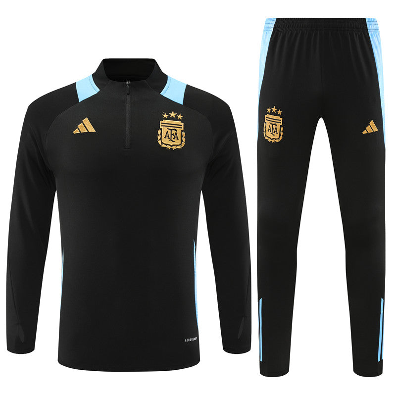 Suéter adulto Argentina 2024/25 com zíper e calça 14001
