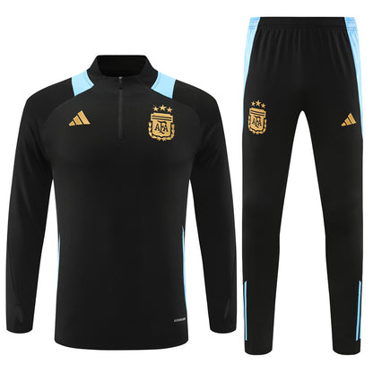 Suéter adulto Argentina 2024/25 com zíper e calça 14001