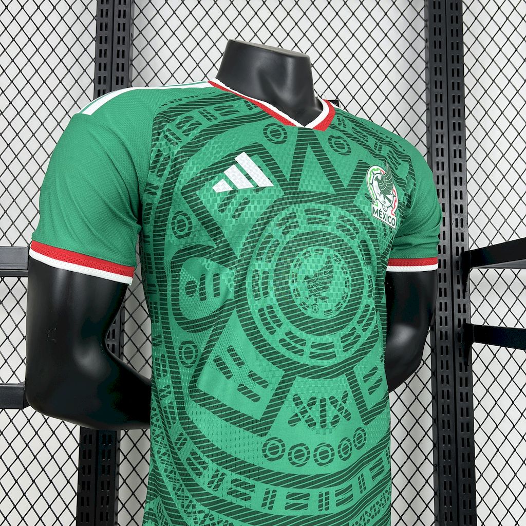 Men's Mexico 2026 World Cup Home Jersey Player Version