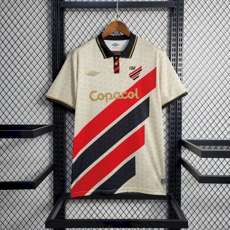 Men's Athletico Paranaense 2023/24 White Boutique Jersey