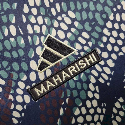Camisa Maharishi do Arsenal 2023/24 (Mucoca / Preta)