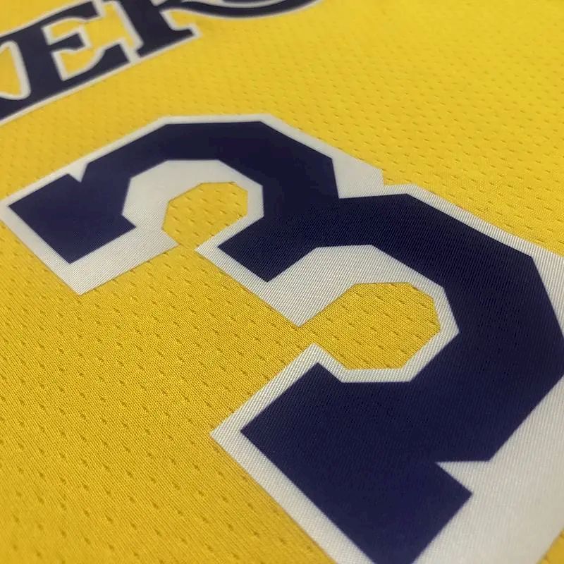 Camisa amarela masculina Anthony Davis – Edição de 75º aniversário