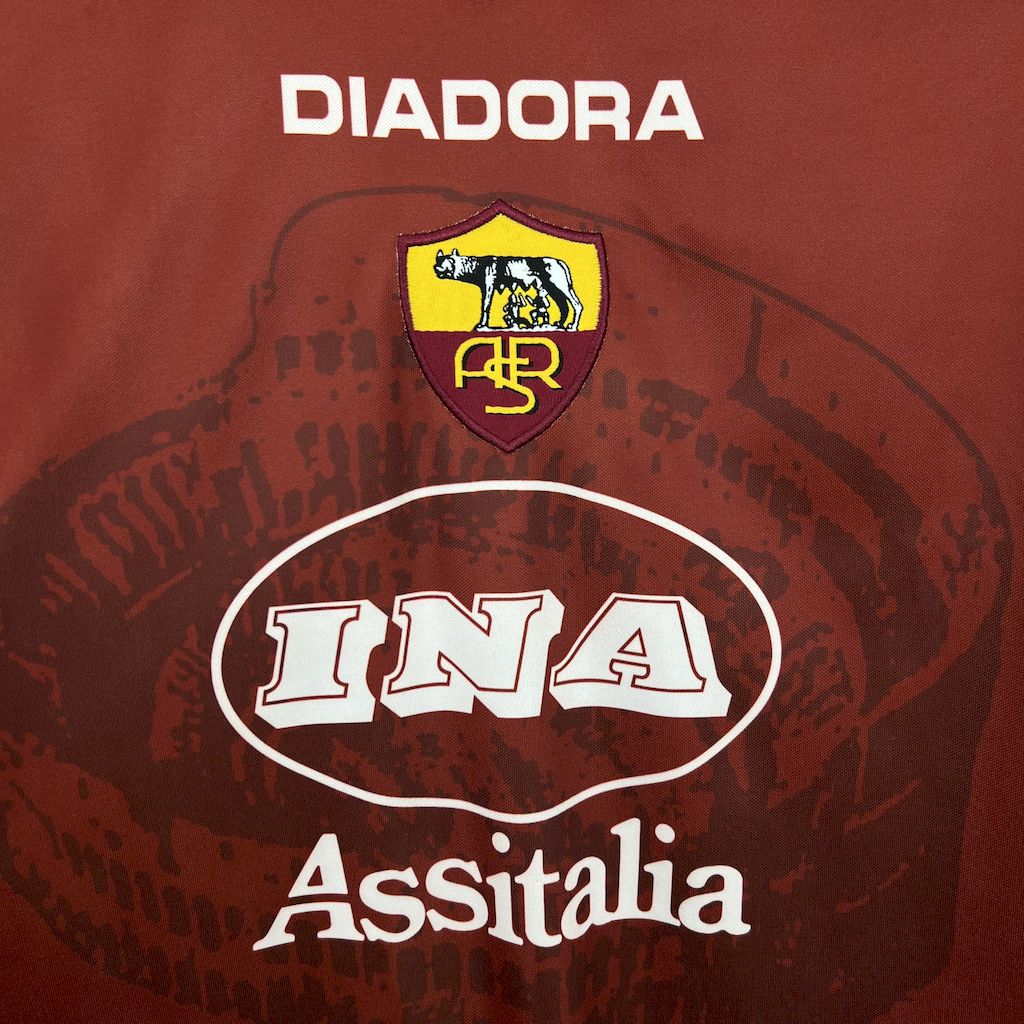 Camisa retrô da AS Roma 1997/98