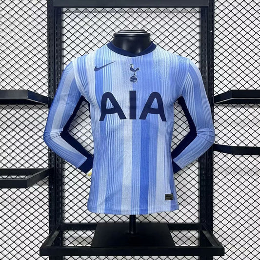 Camisa reserva de manga comprida Tottenham Hotspur 2024/25 versão jogador