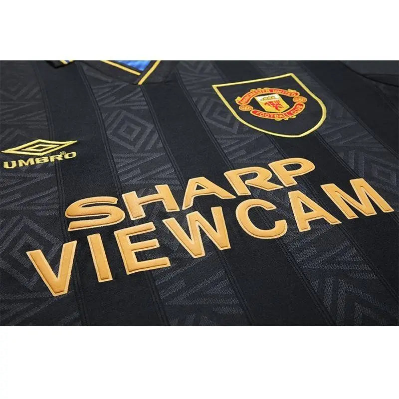 Camisa retrô reserva do Manchester United 1993/95