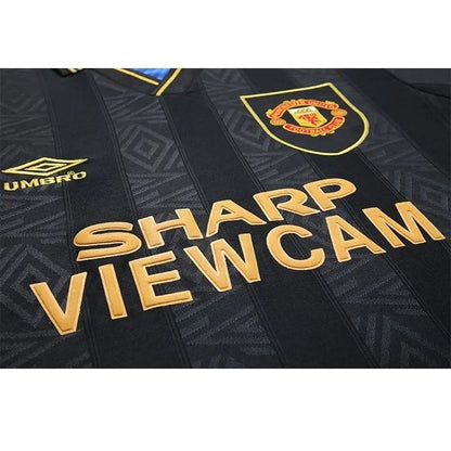 Camisa retrô reserva do Manchester United 1993/95